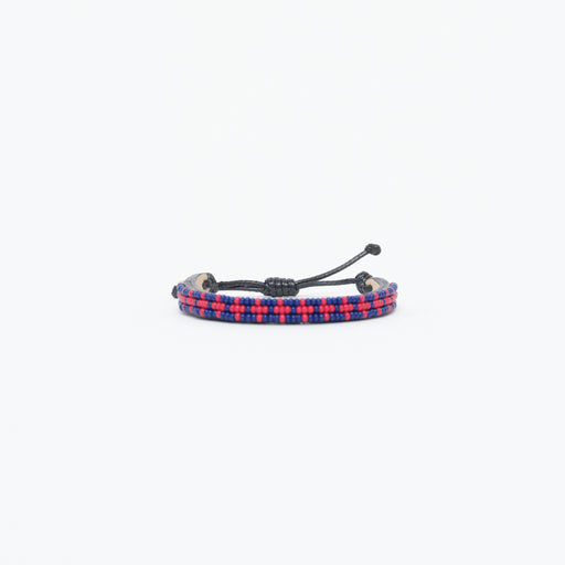 Msalaba Bracelet - Red/Navy