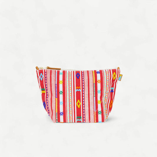 XLarge Convertible Pouch - Fez Beaded Stripe