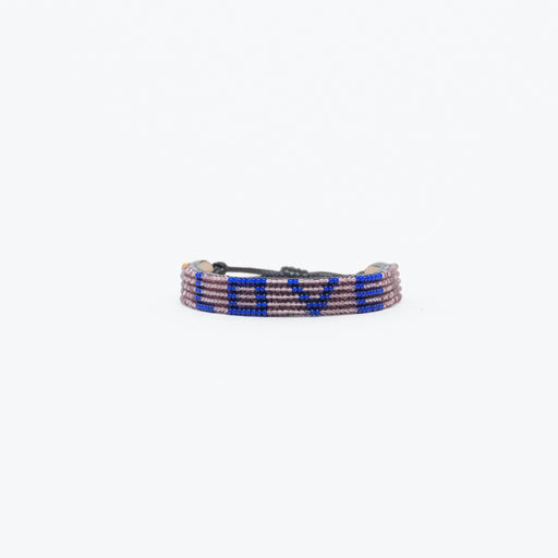 LOVE Bracelet - Clear Lilac/Blue