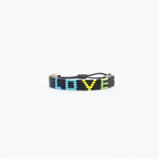 LOVE Bracelet - Black Multi