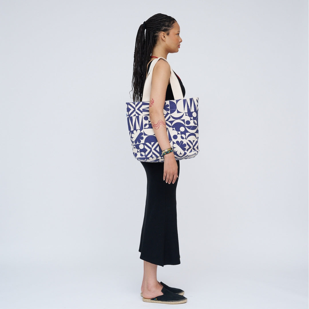 Go-To Tote - Tile Print