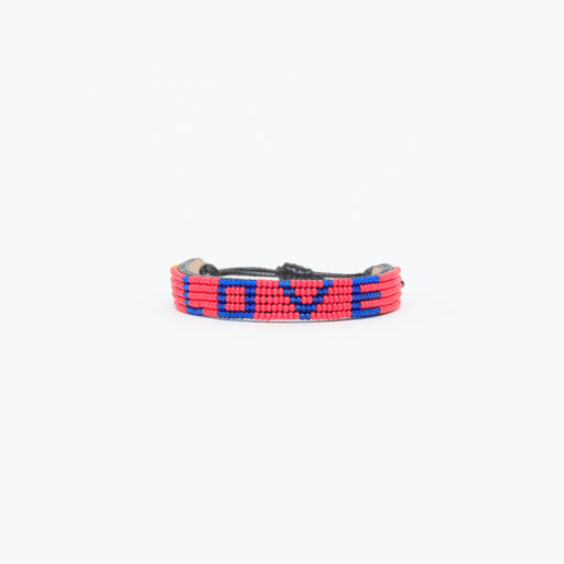 LOVE Bracelet - Cherry/Blue