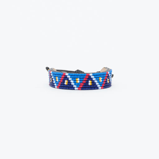 Navy Triangle Bracelet