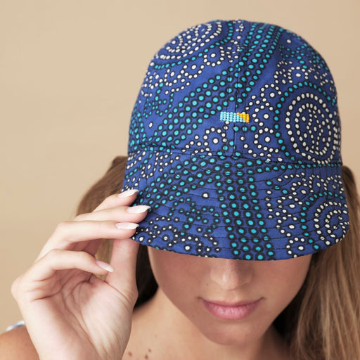 Soft Cap - Blue Dot lifestyle image