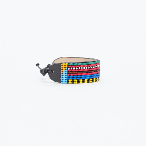 Maroon/Navy Stripe Bracelet lifestyle image