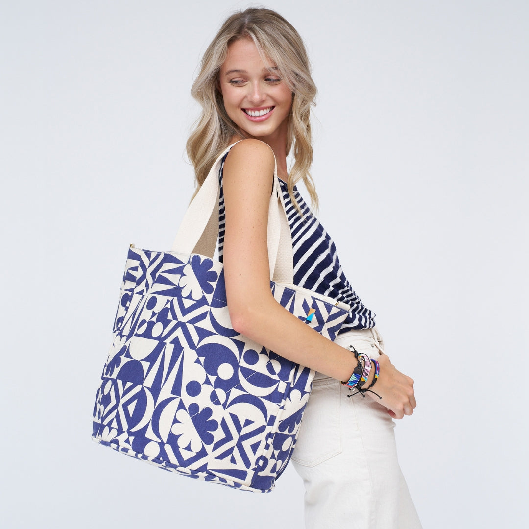 Weekender Bag - Tile Print