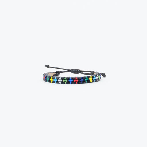 Msalaba Bracelet - Black Multi