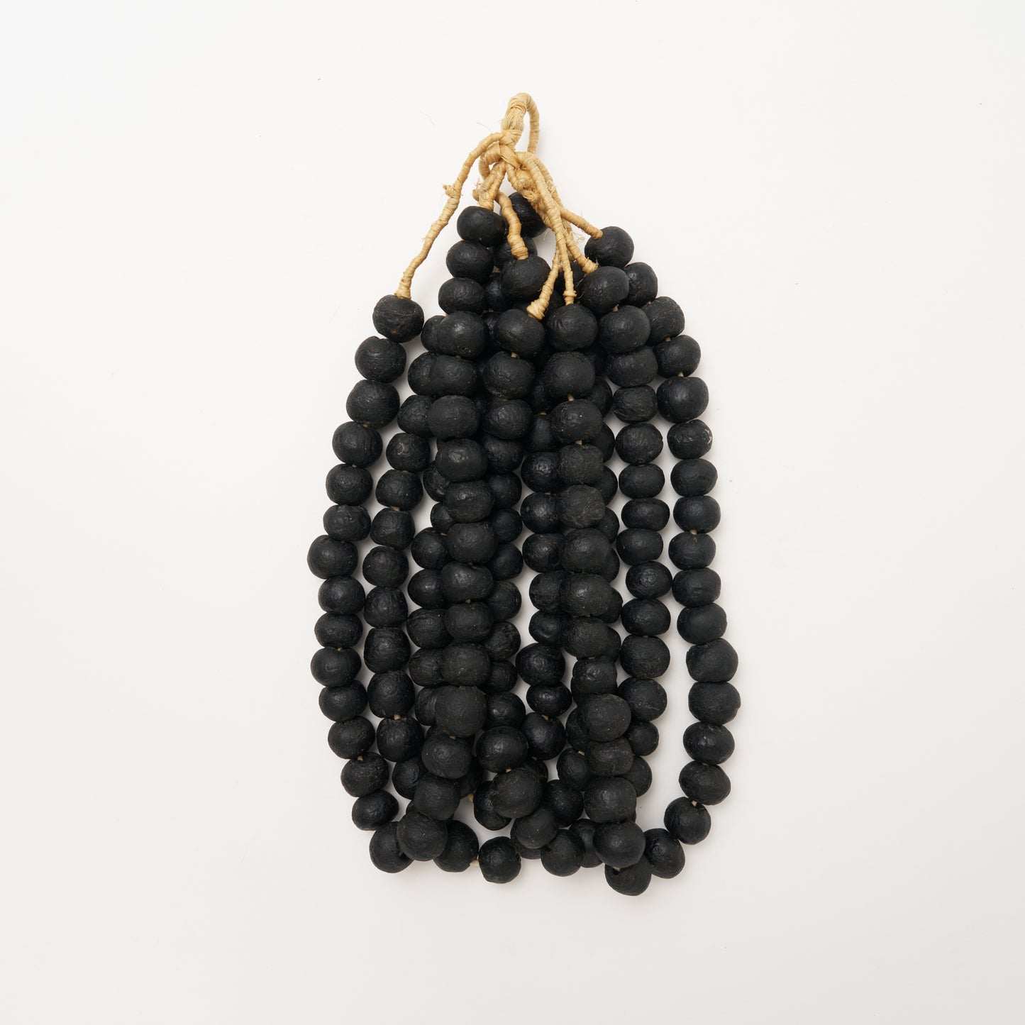 Black Glass Decorative Beads
