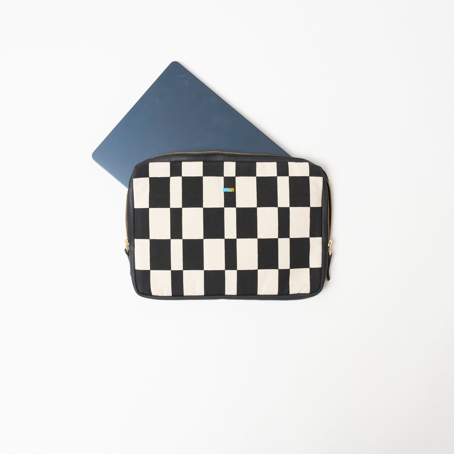 Laptop Sleeve - Medium - Black Checker