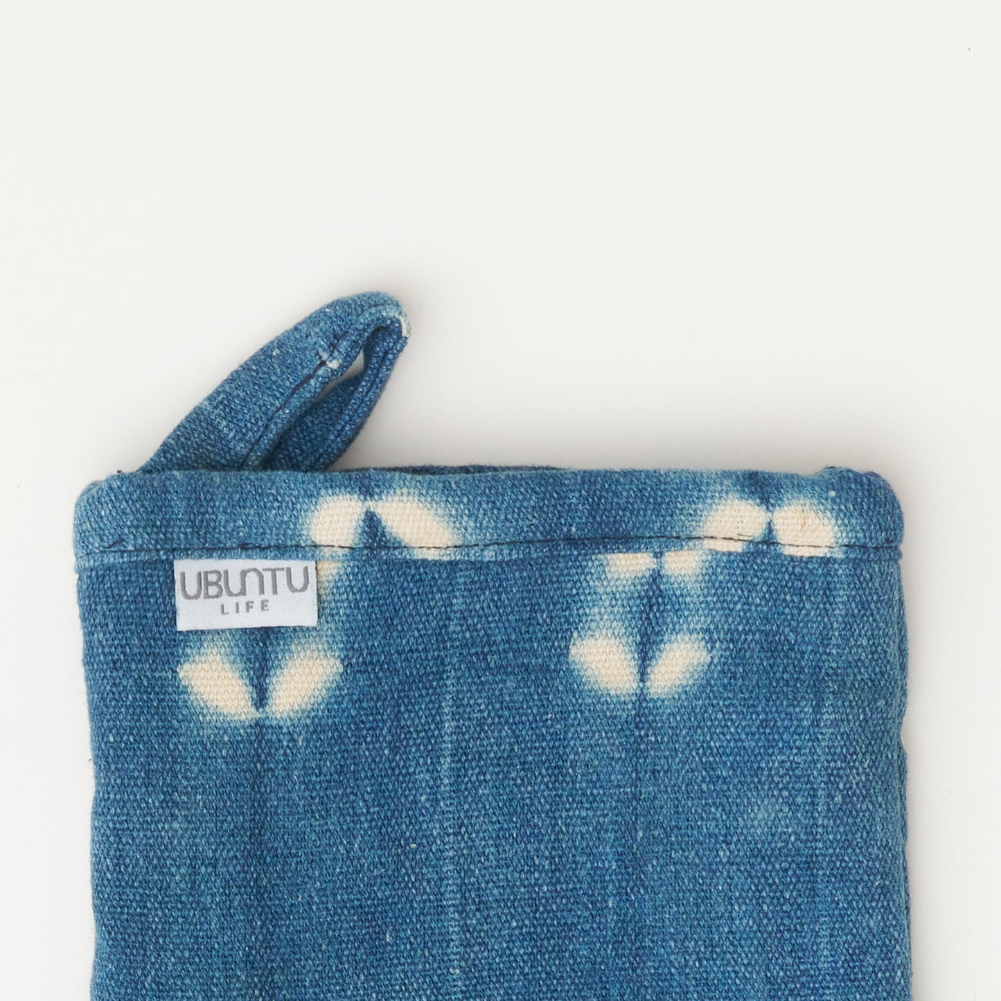 African Indigo Cloth Apron #01