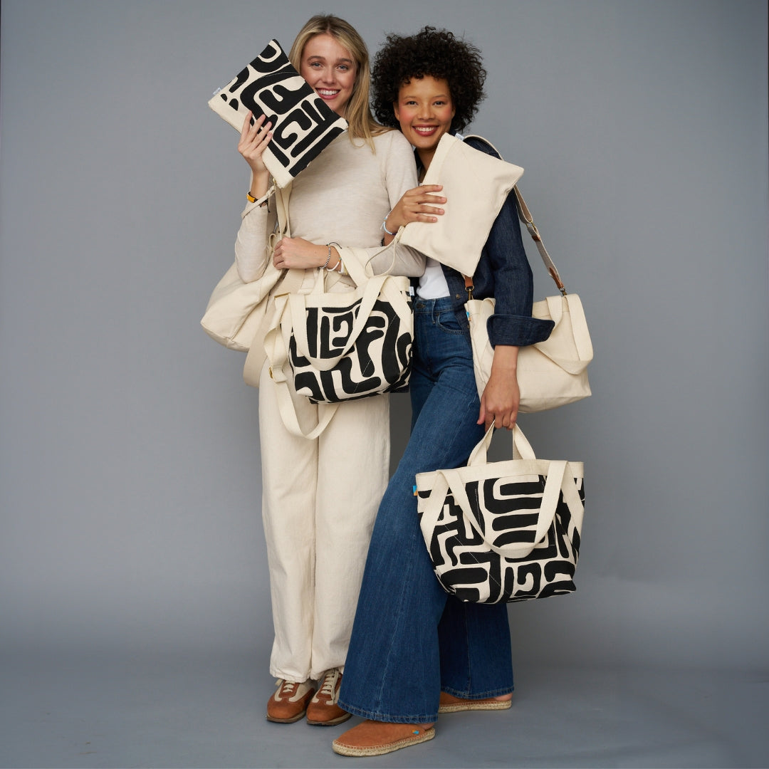 Karibu Tote - Medium- Natural