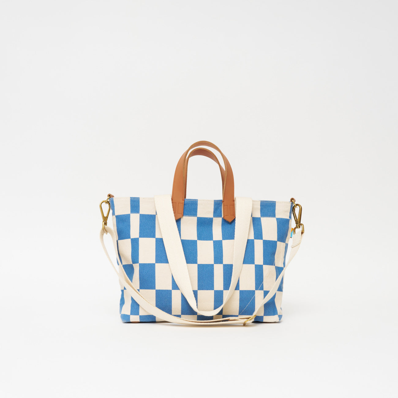 Commuter Bag - Chambray Checker
