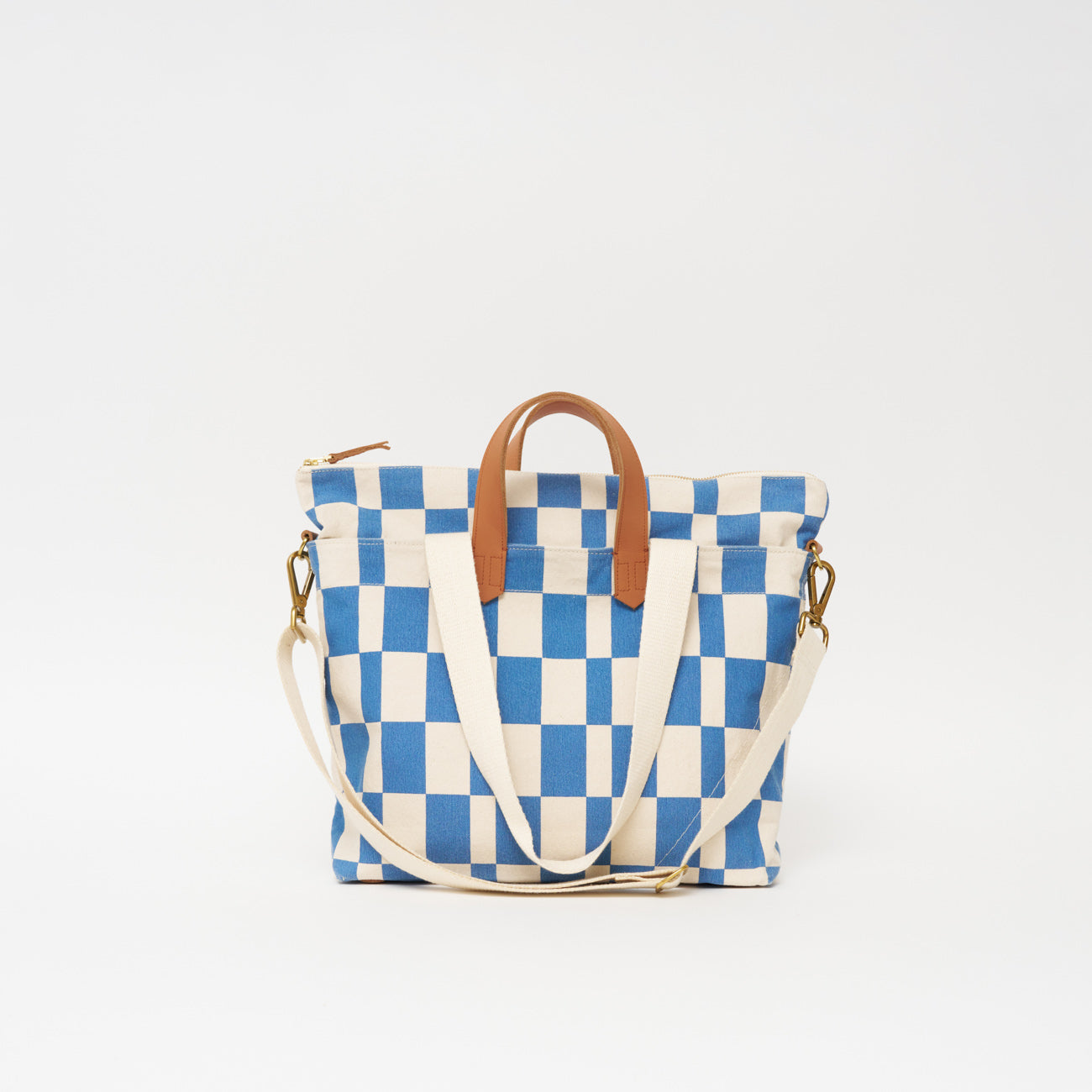 Commuter Bag - Chambray Checker