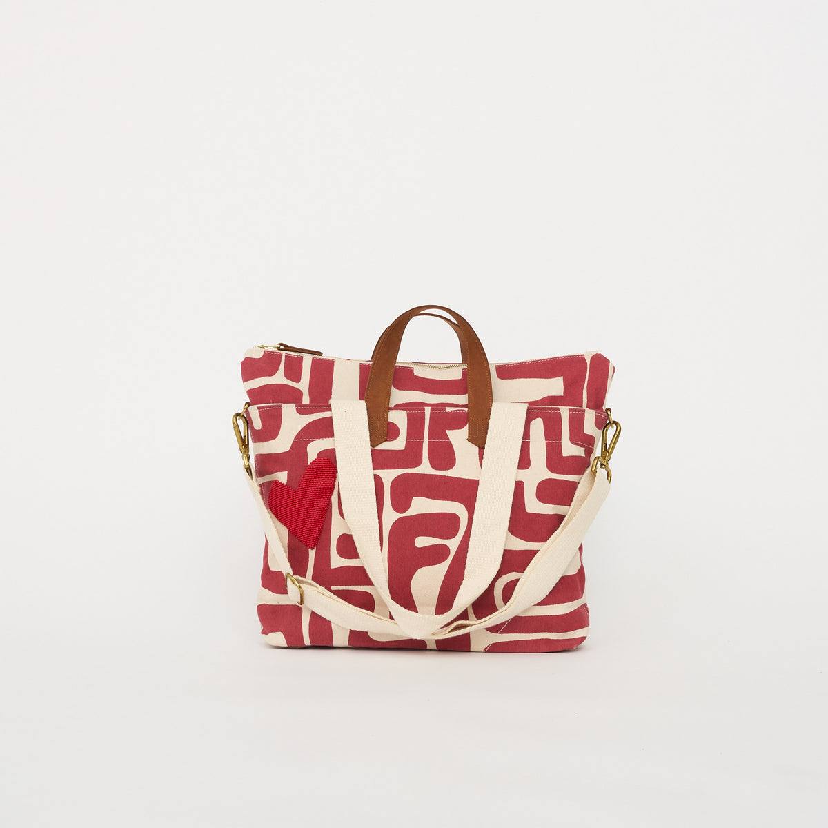 Commuter - Merlot Kuba with Beaded Heart