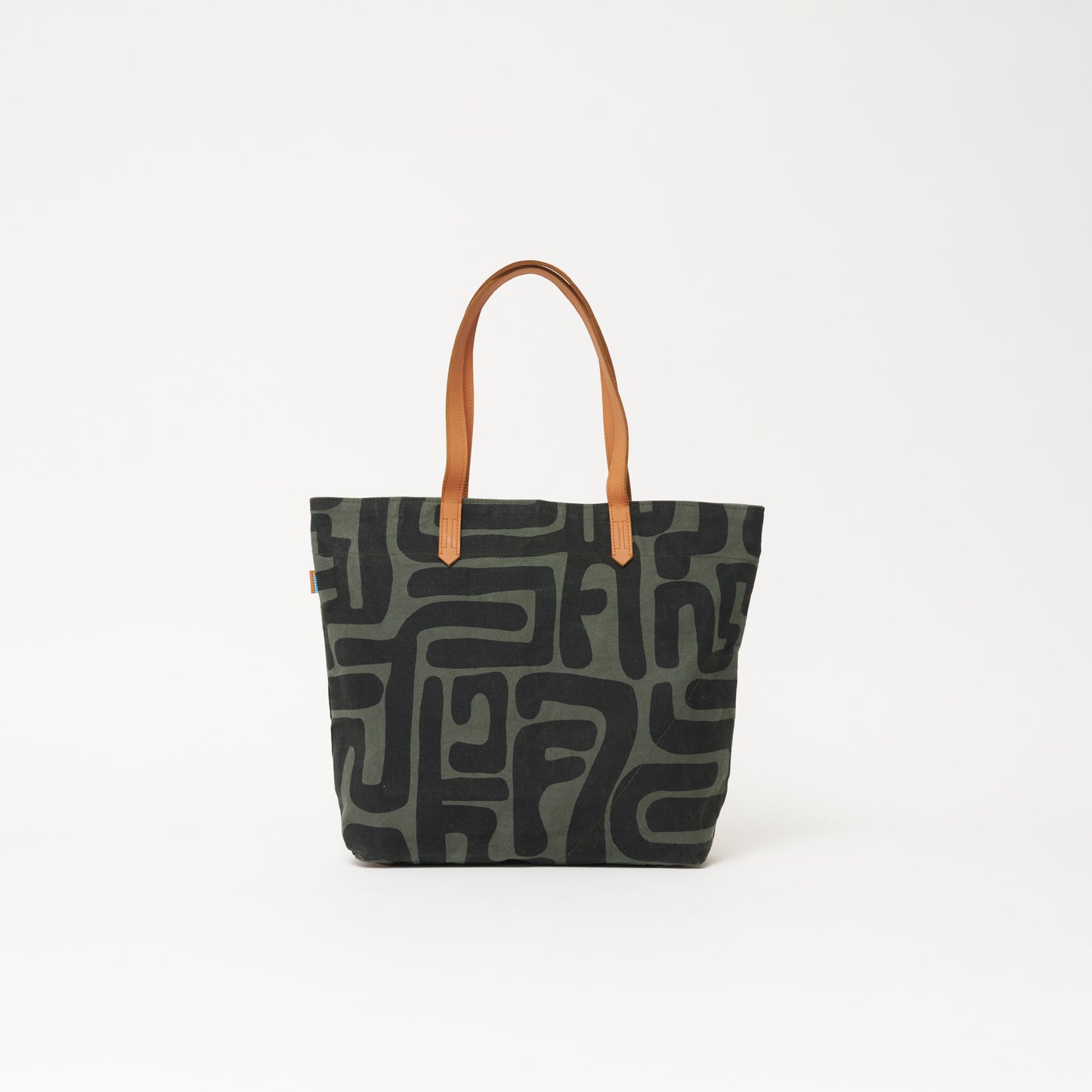 Go To Tote - Safari Kuba with Red Beaded Heart