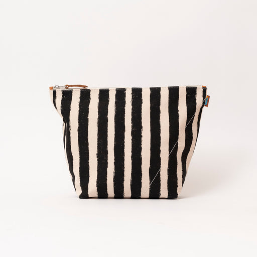 Jumbo Pouch - Black Brushstroke
