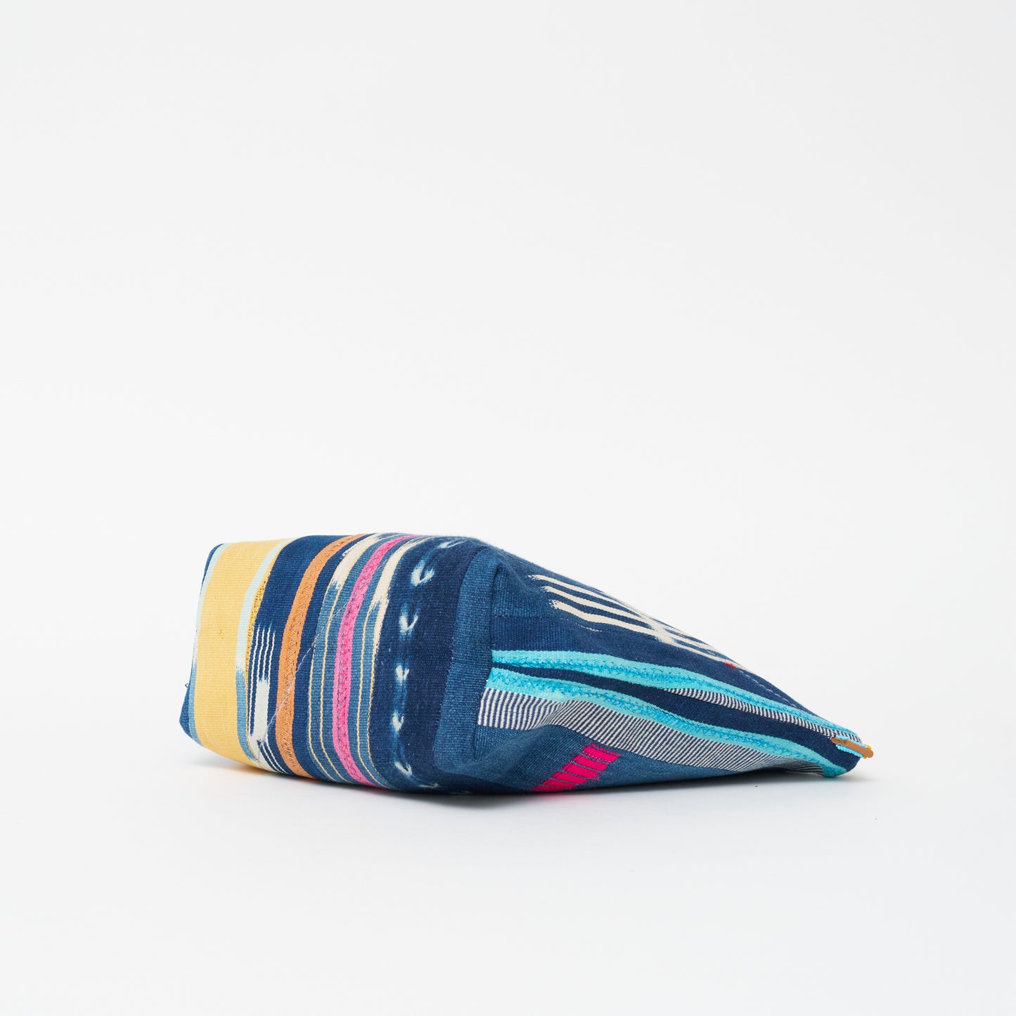 Jumbo Convertible Pouch - African Baule Cloth #01