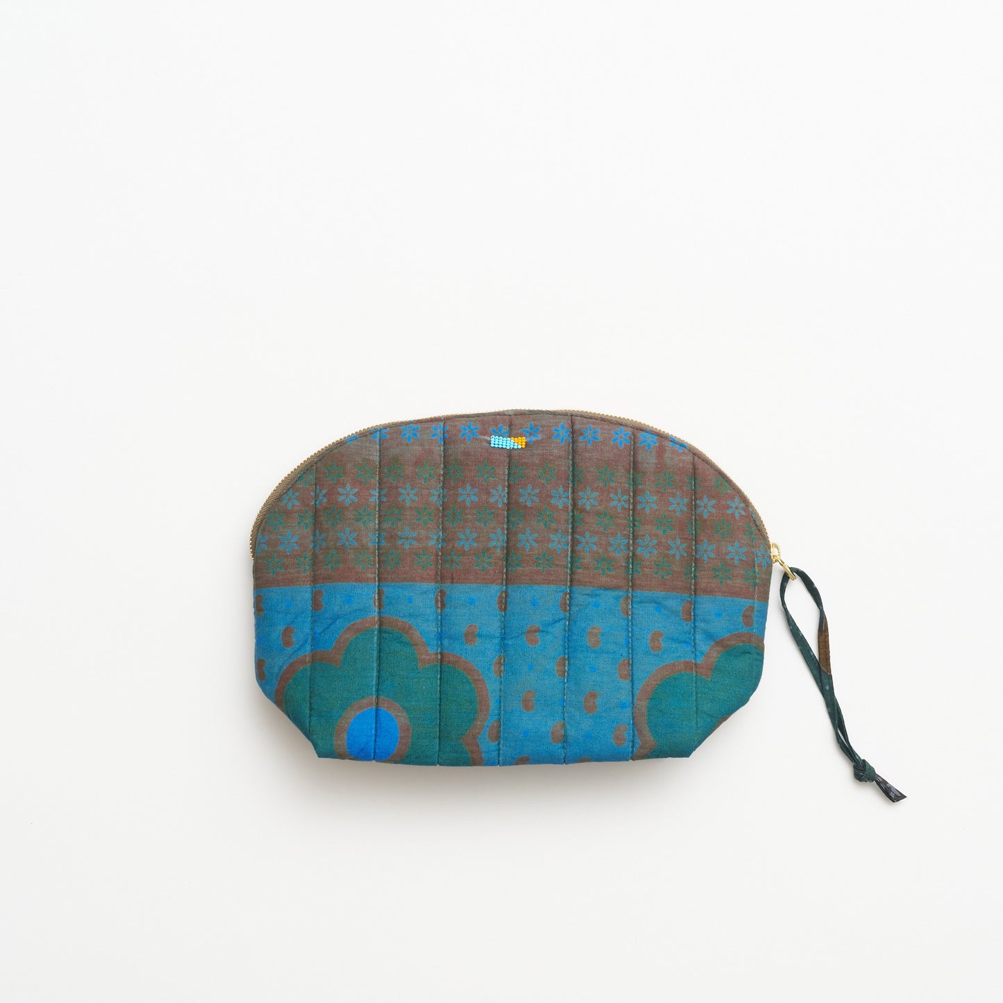 Kanga Pouch with Beaded Hearts – Twilight Ember