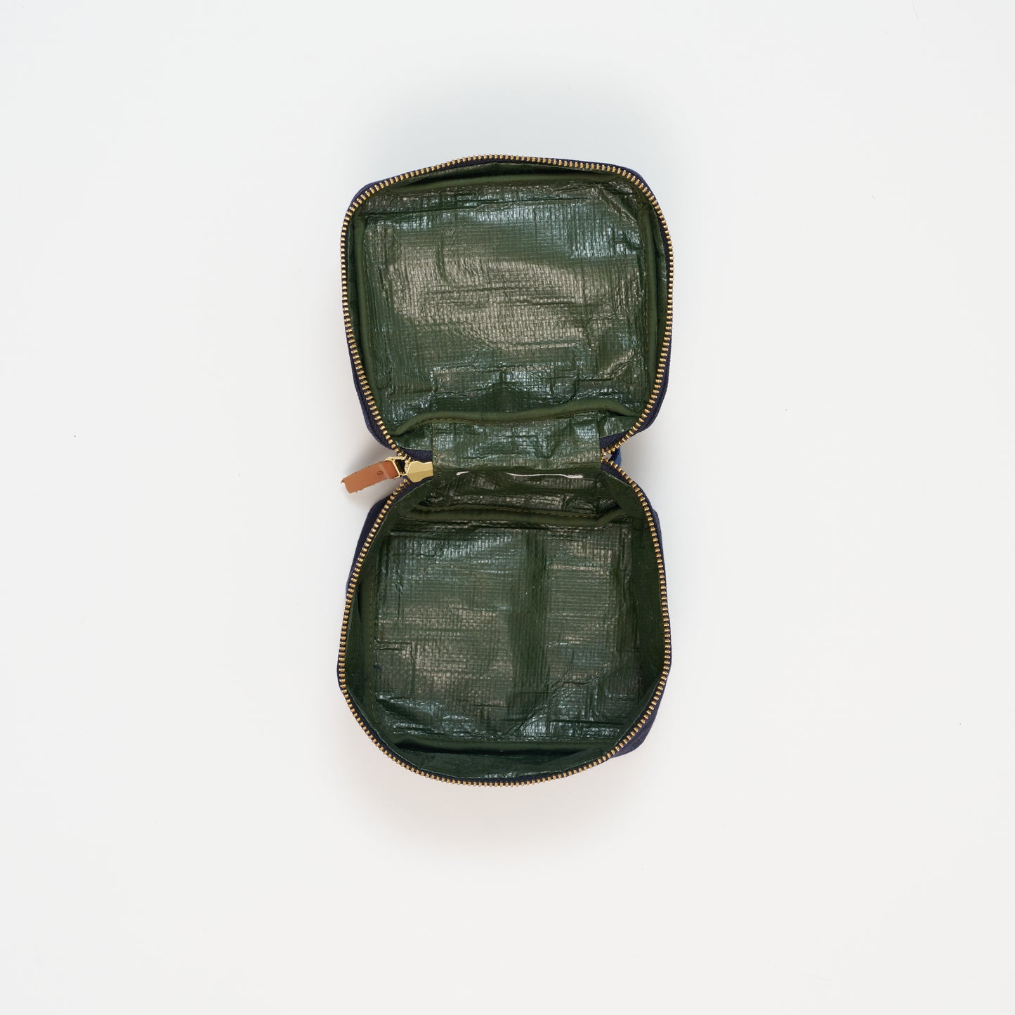 Square Travel Pouch - Navy