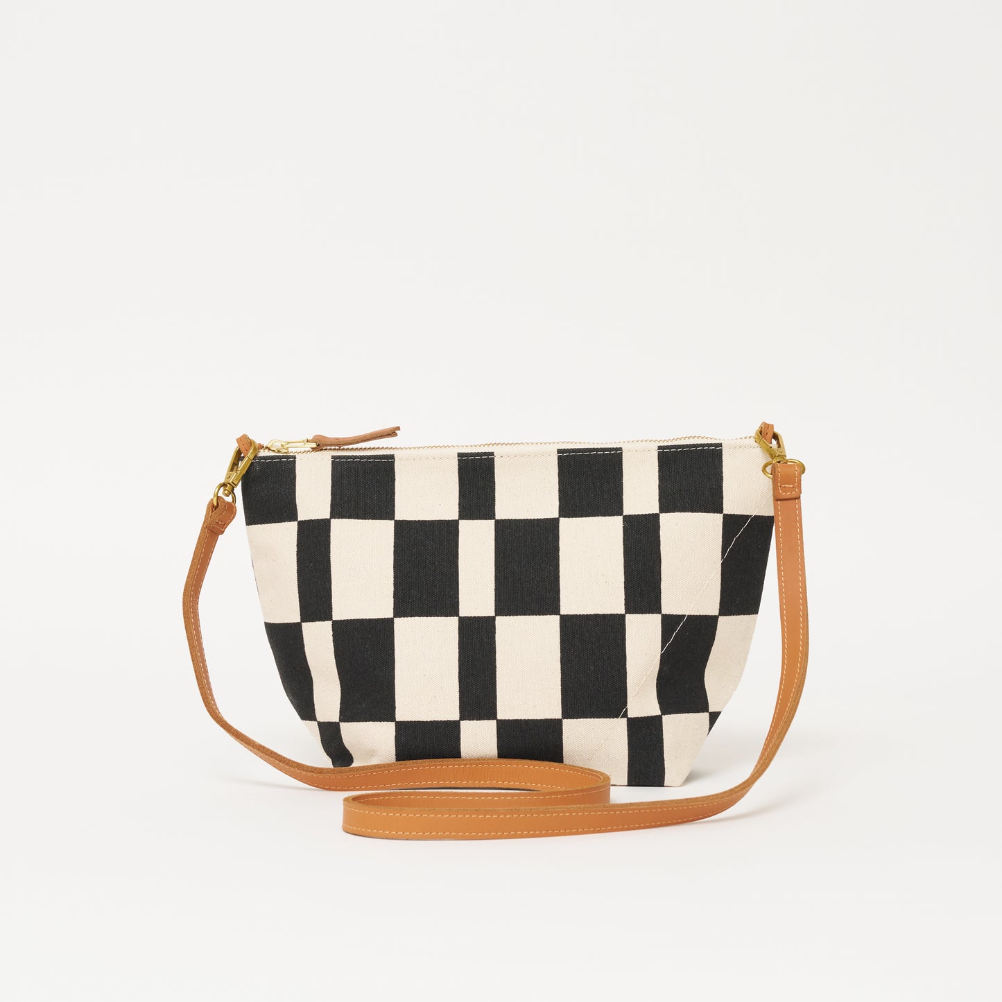 XLarge Convertible Pouch - Black Checker