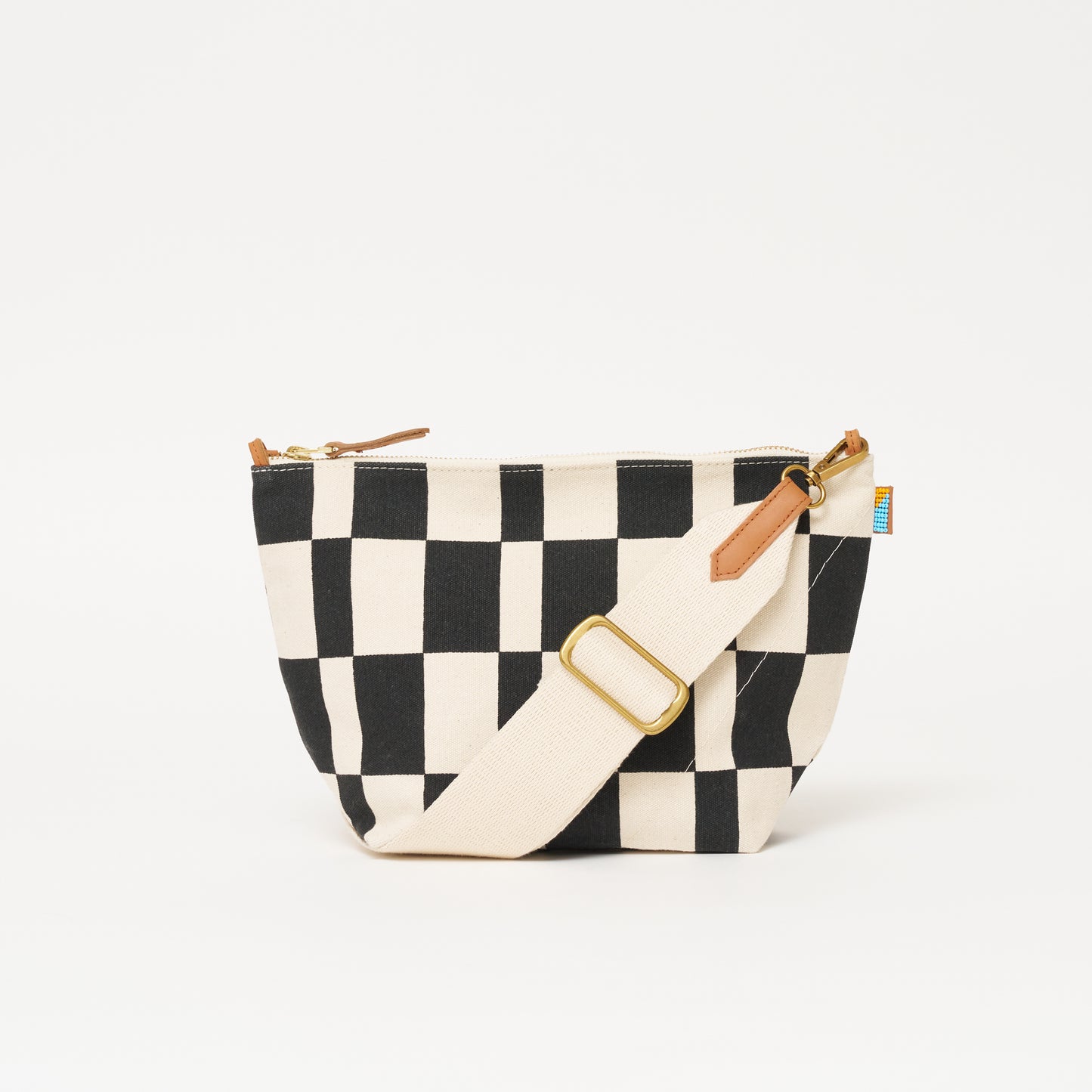 XLarge Convertible Pouch - Black Checker