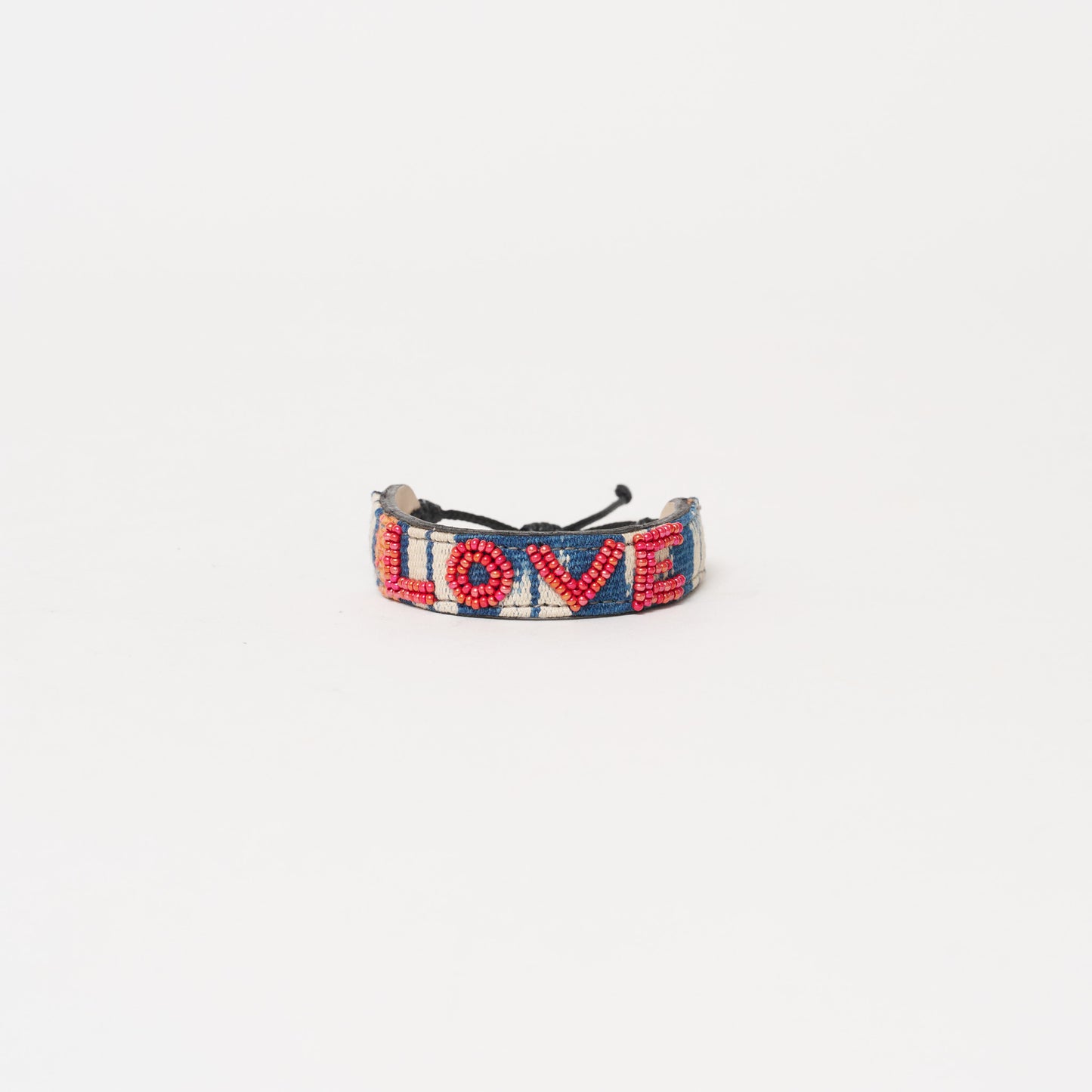 Mara Baule LOVE Bracelet - Crimson
