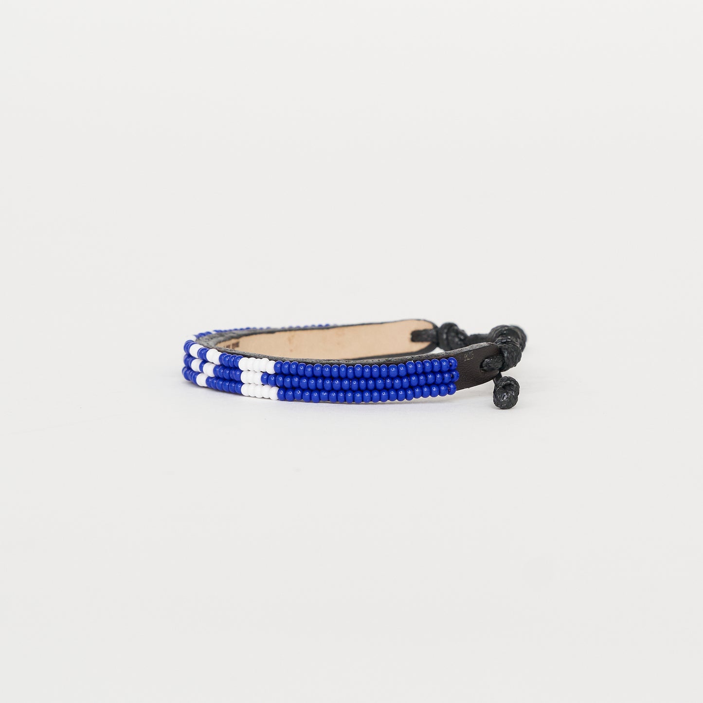 Skinny LOVE Bracelet - Royal/White
