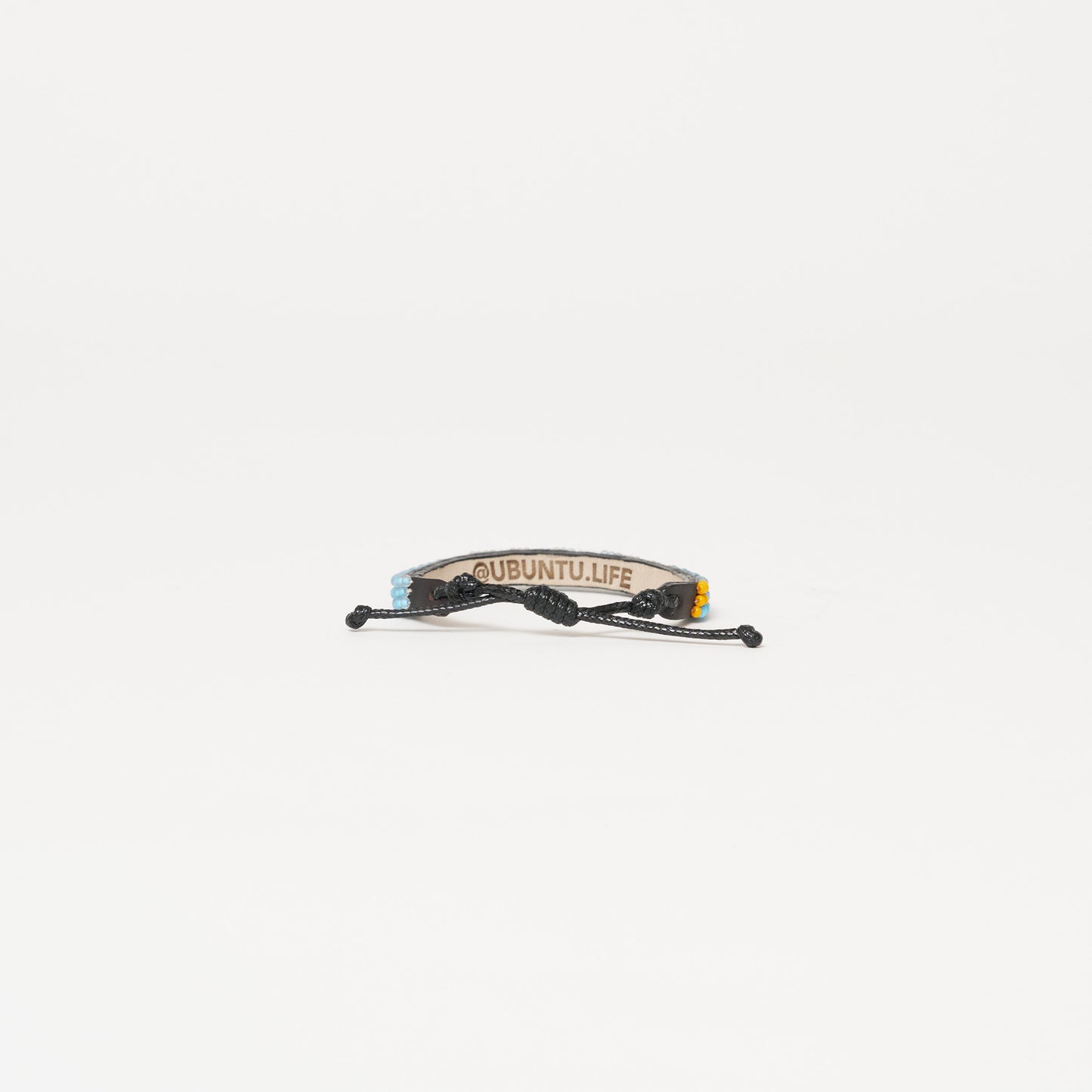 Skinny LOVE Bracelet - Blue/White