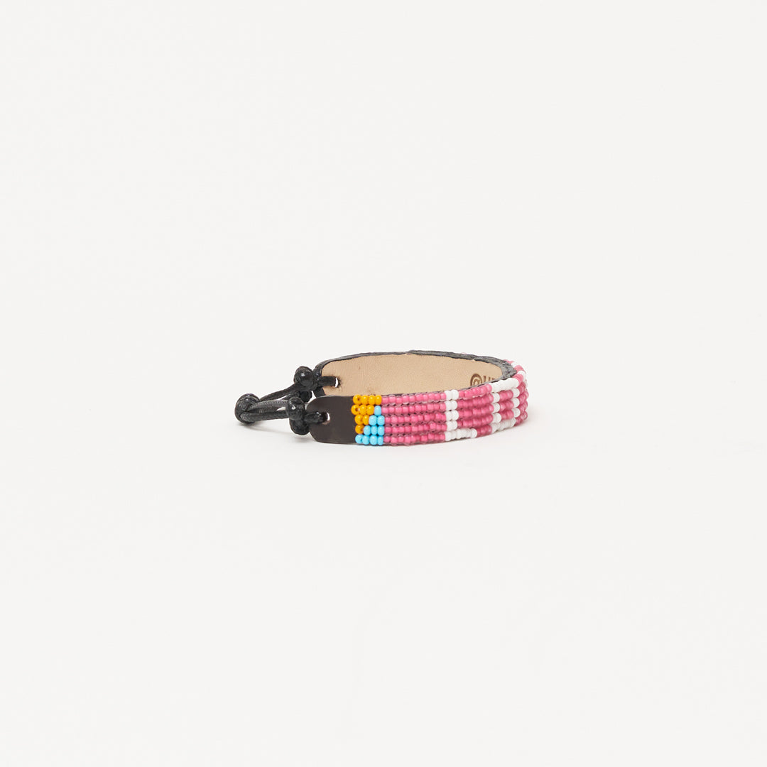 LOVE Bracelet - Summer Pink/White