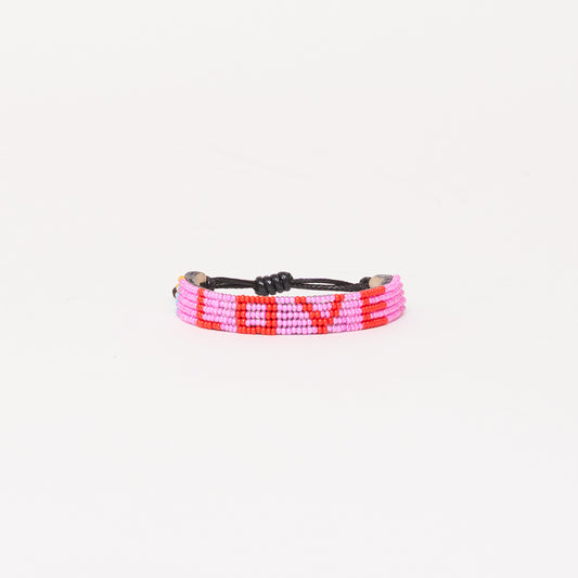 LOVE Bracelet - Bubblegum/Cherry