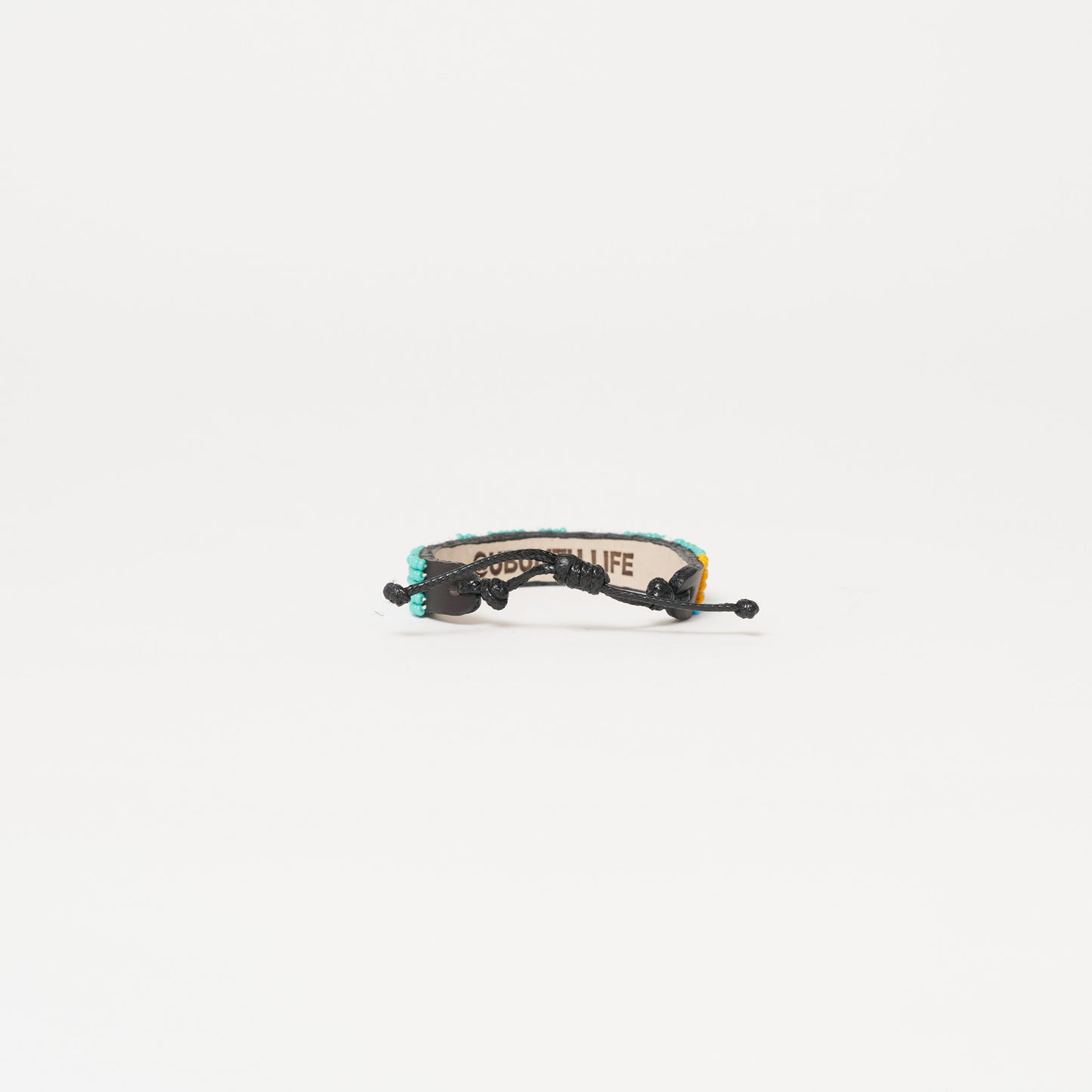 LOVE Bracelet - Aqua/White