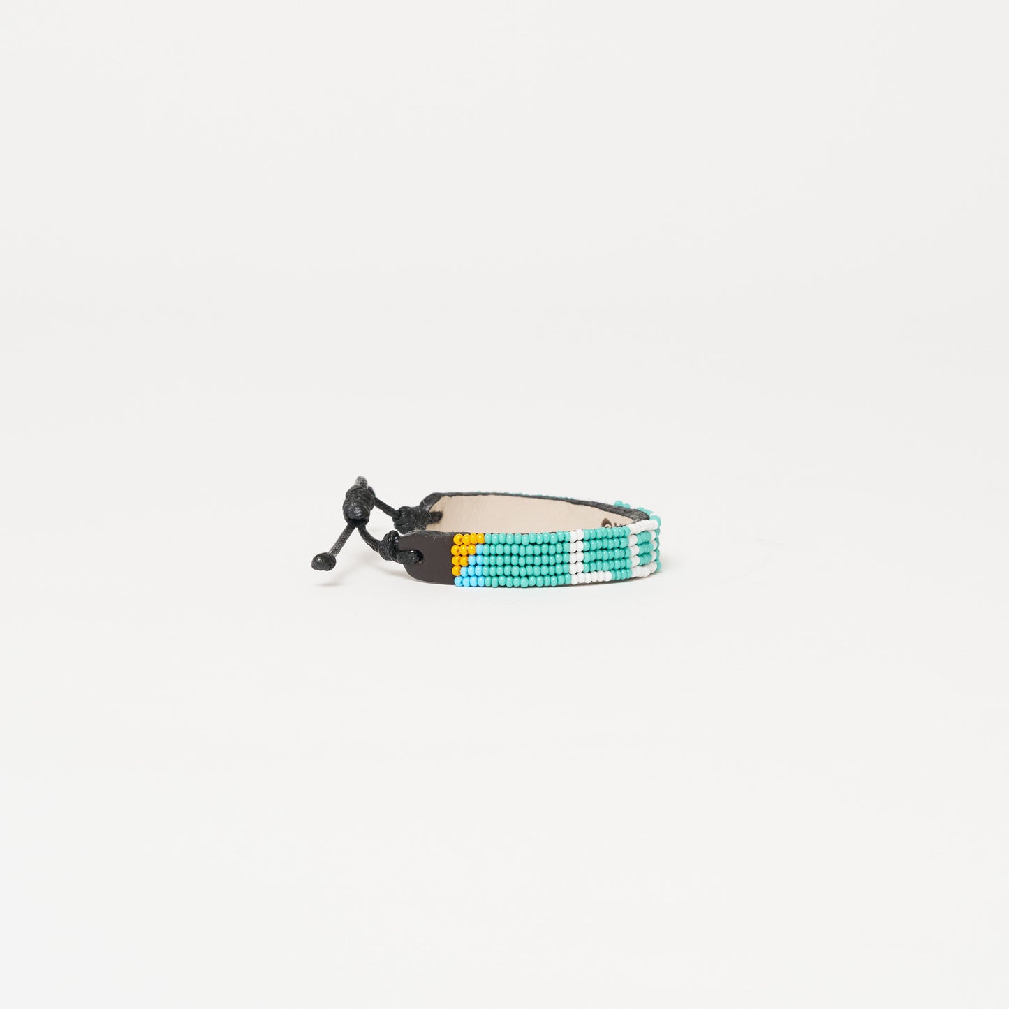 LOVE Bracelet - Aqua/White