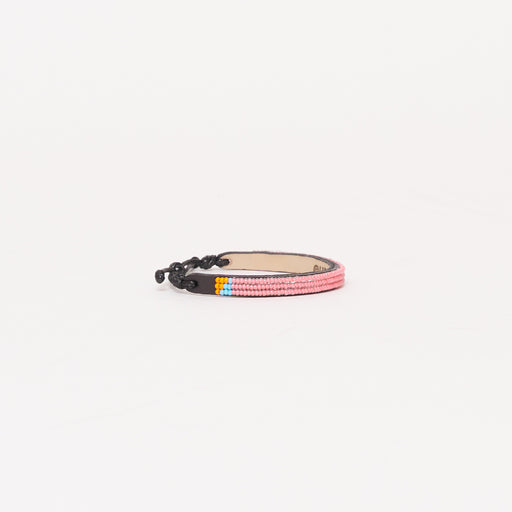 Skinny Solid Bracelet - Camellia Pink lifestyle image