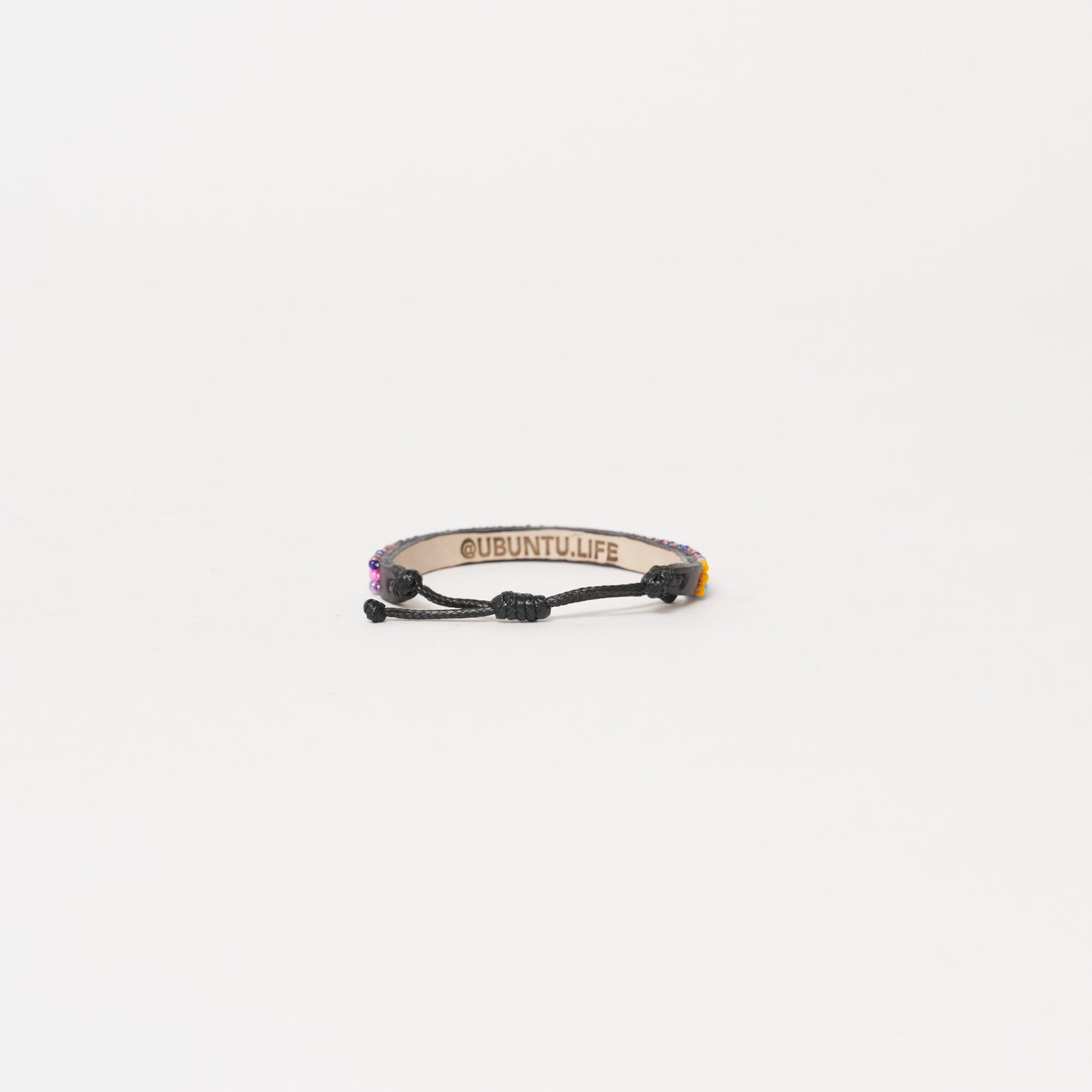 Skinny Pattern Bracelet - Purple/Pink Multi