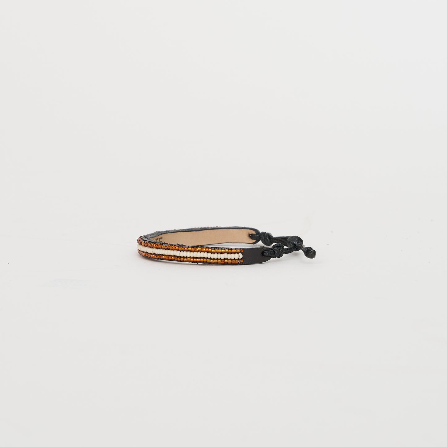 Skinny Mstari Bracelet – Gold/Cream