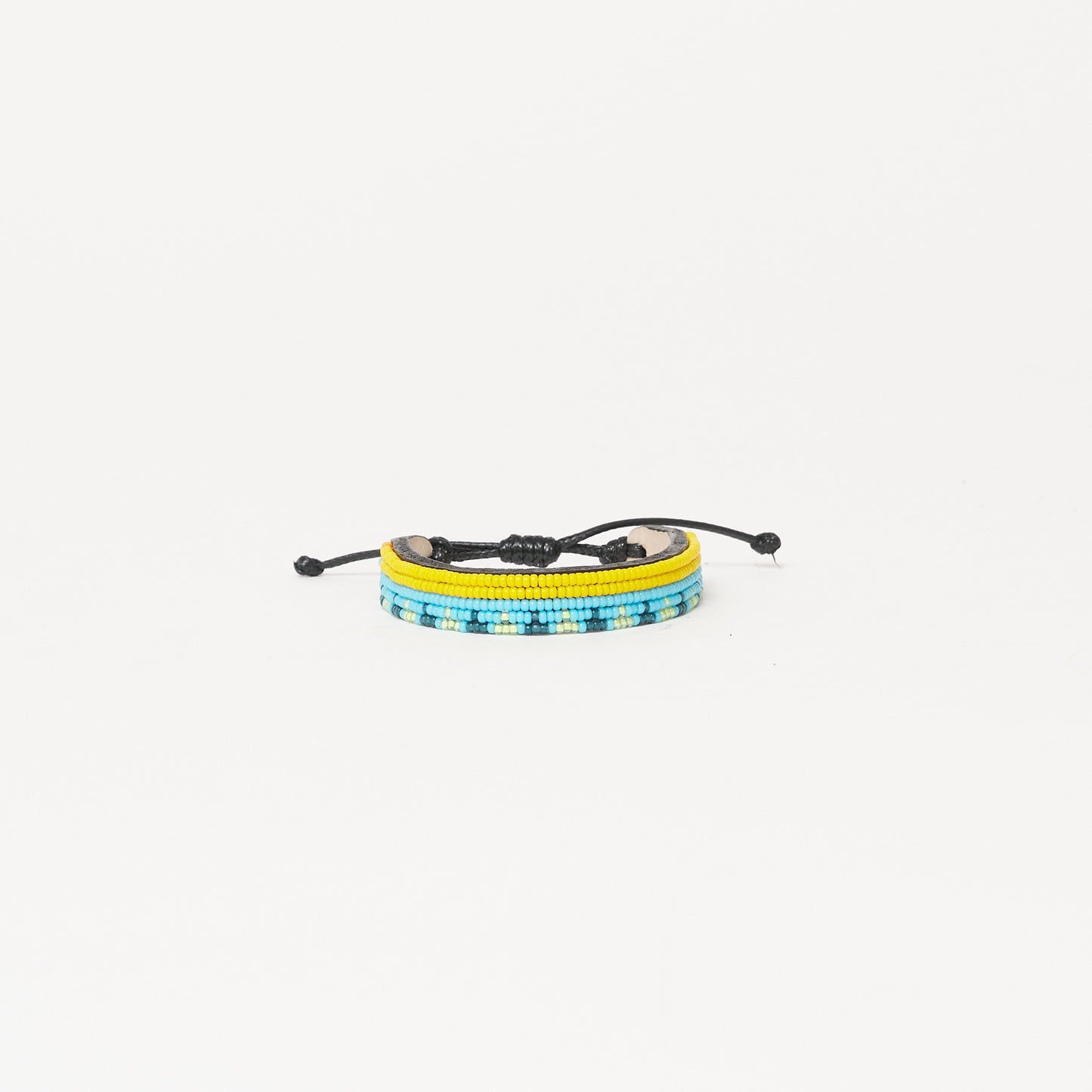 Uzuri Bracelet - Turquoise/Yellow Multi