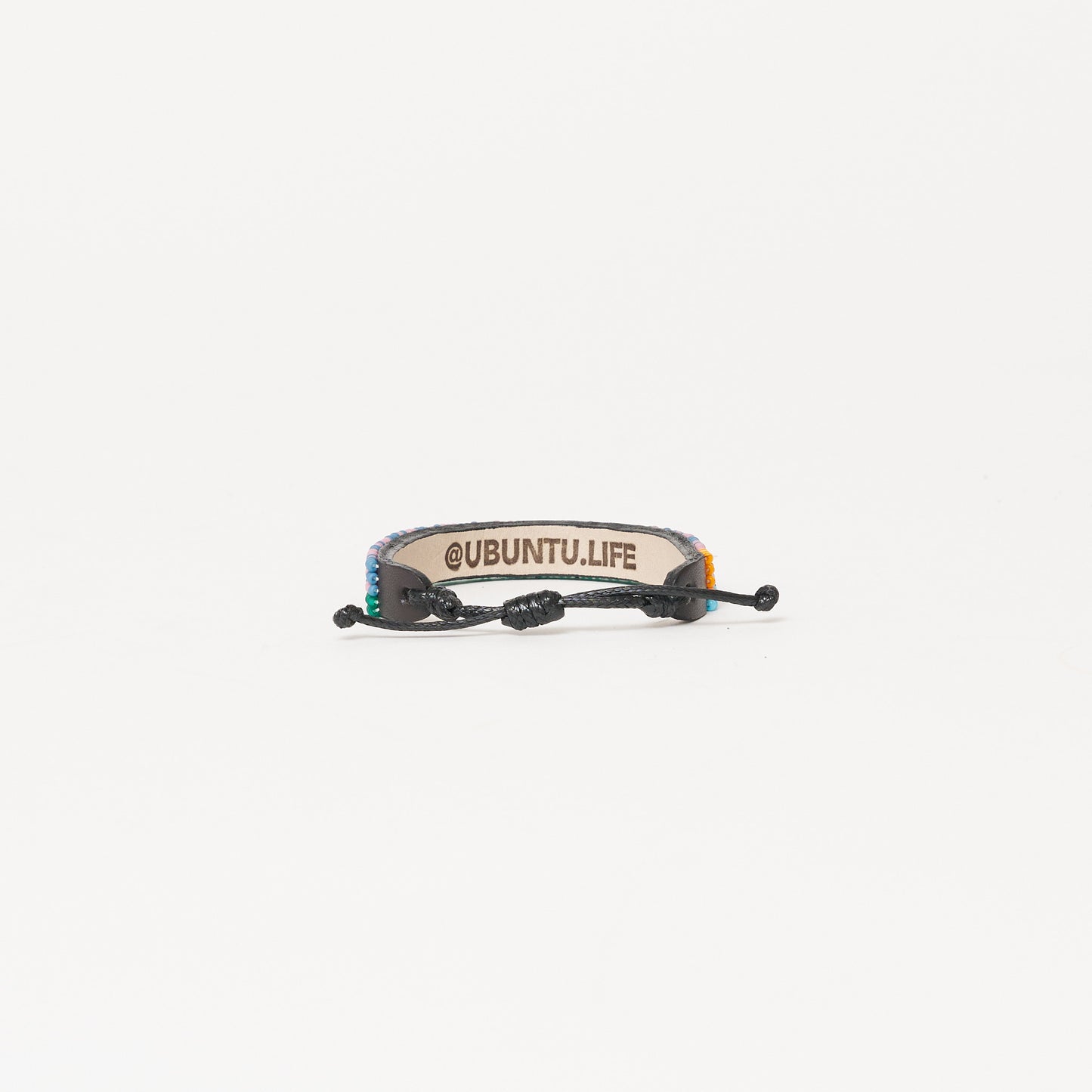 Pattern Bracelet - Mauve/Forrest Green Multi