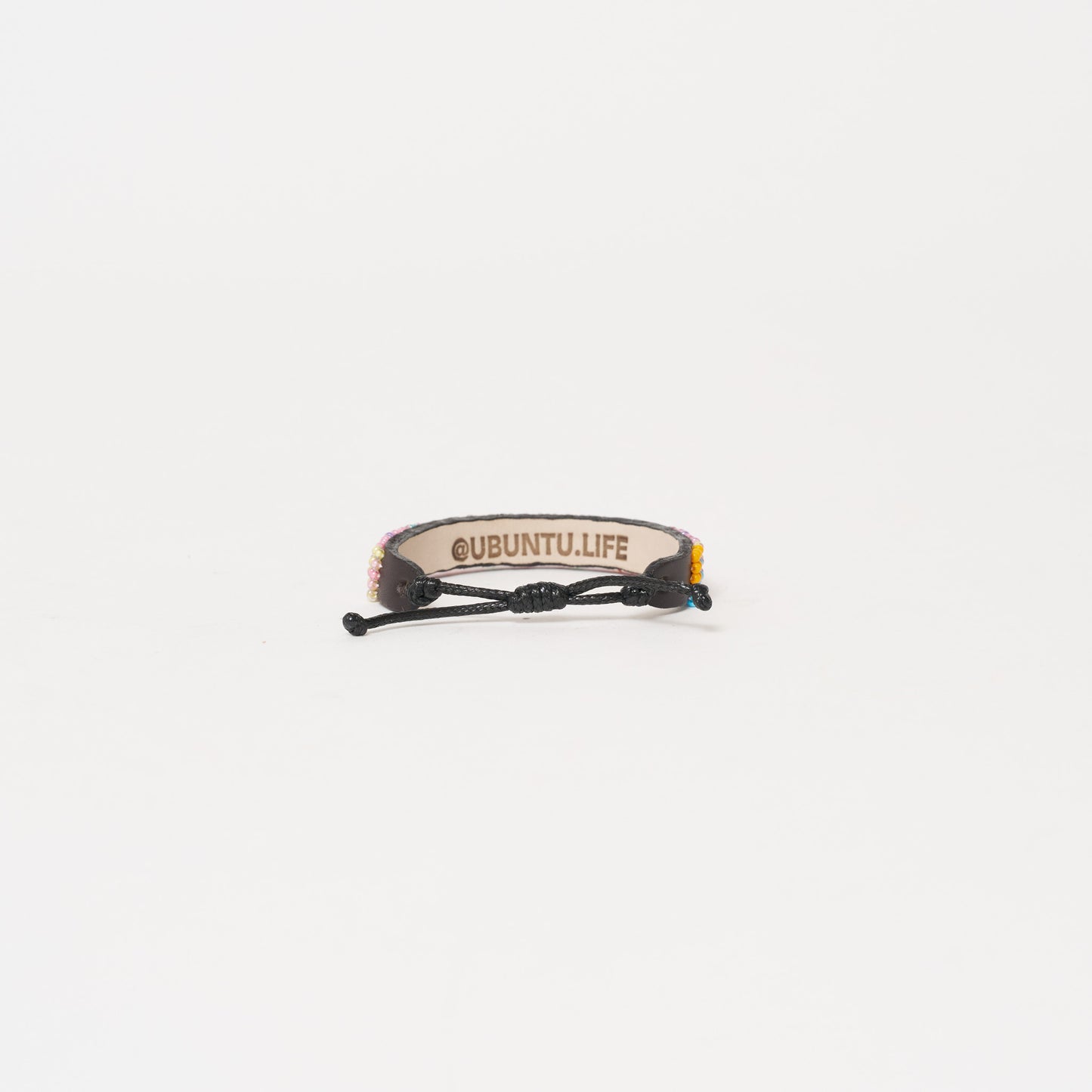 Pattern Friendship Bracelet - Pale Pink Multi