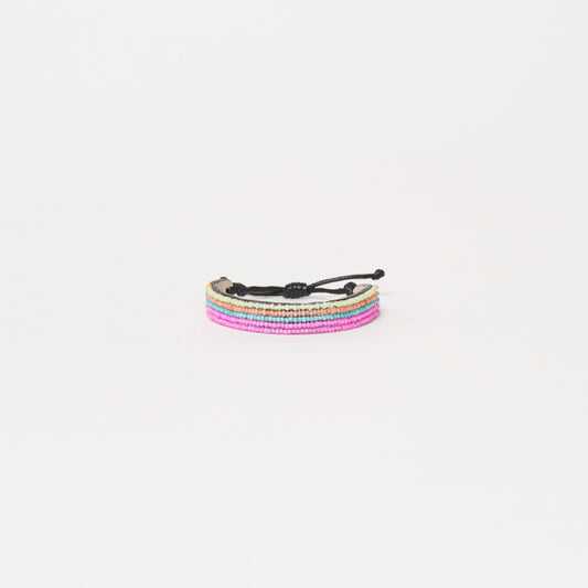 Pattern Bracelet- Sunset Multi