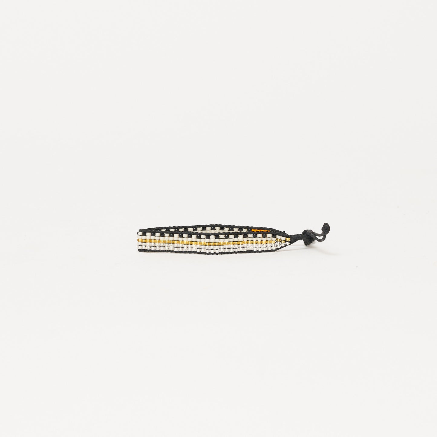 Woven Pattern Bracelet - Metallic Multi