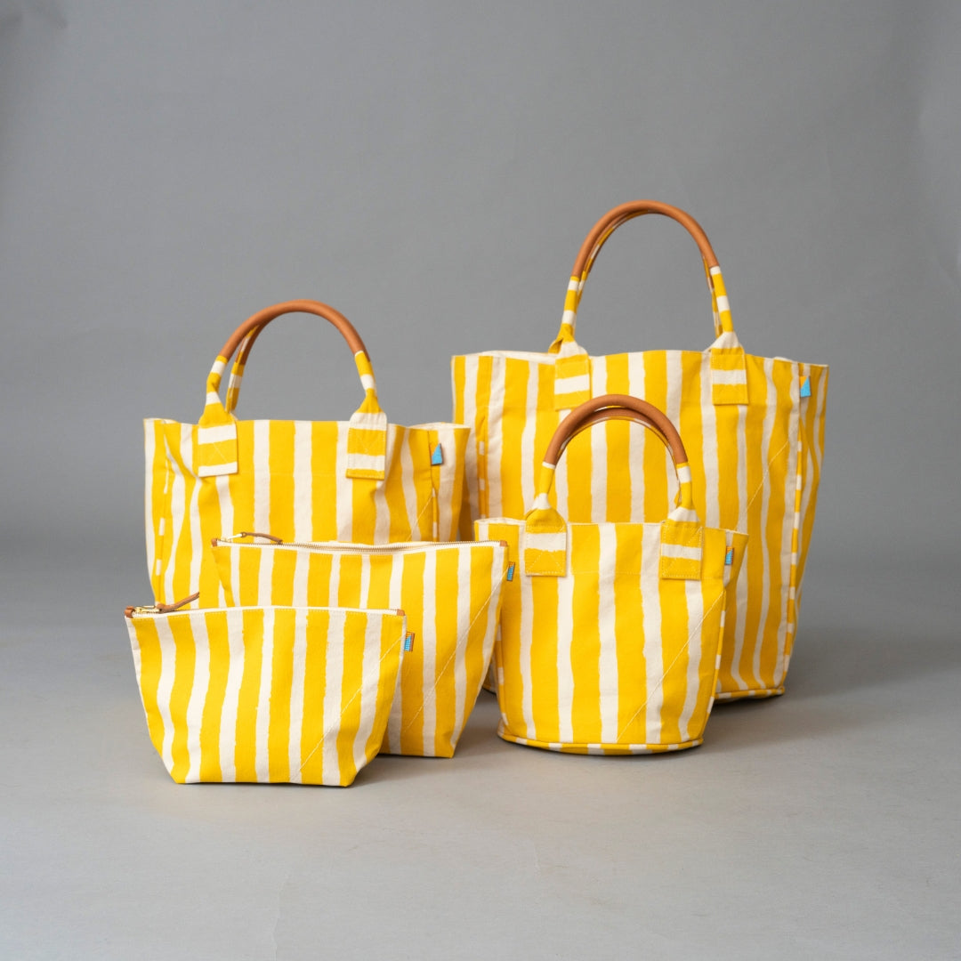 Jumbo Pouch - Sunshine Brushstroke