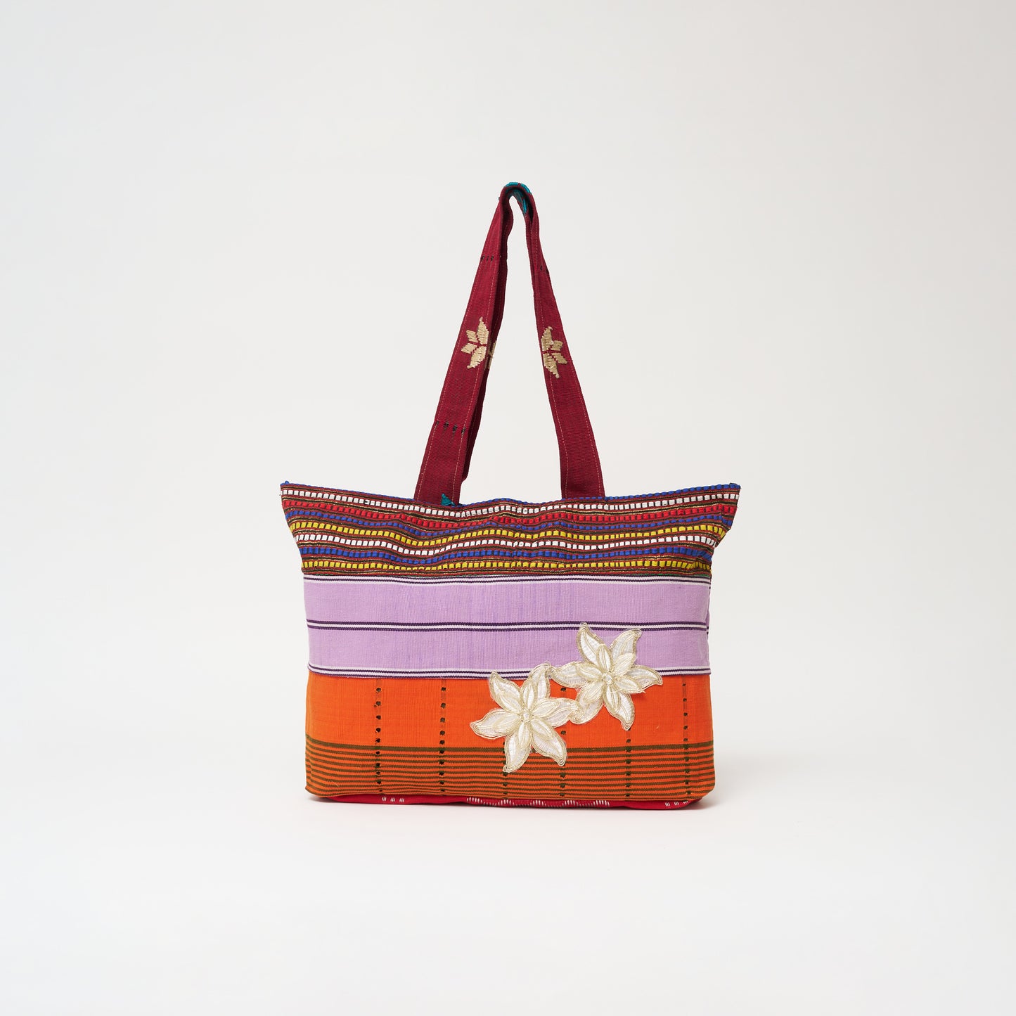 Aso-Oke Tote - Sunset