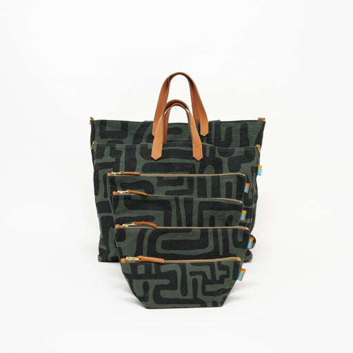 Small Pouch - Safari Canvas Kuba lifestyle image