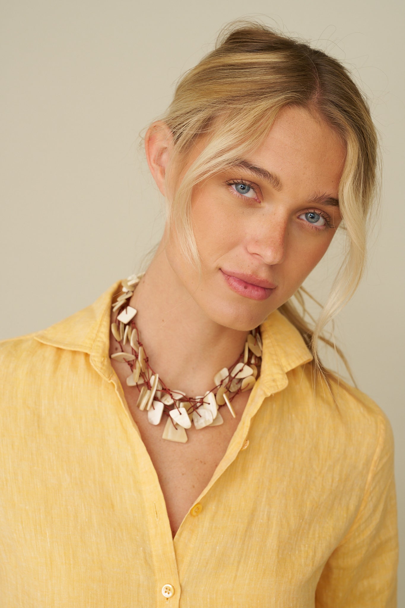 Light Horn Current Necklace
