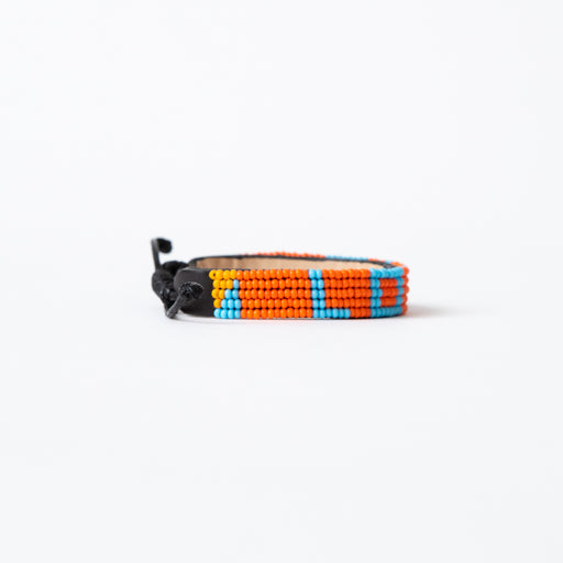 LOVE Bracelet - Orange/Light Blue lifestyle image