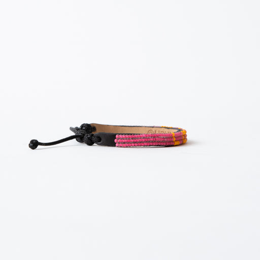 FINAL SALE: Skinny LOVE Bracelet - Summer Pink lifestyle image
