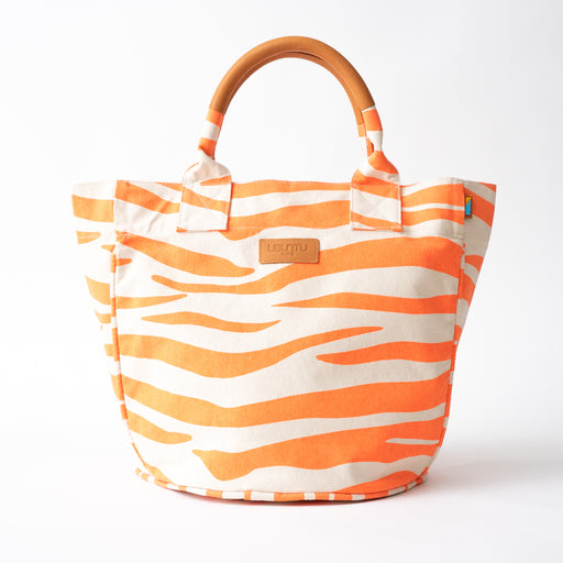 SAMPLE SALE: Zebra Weekender - Neon Orange