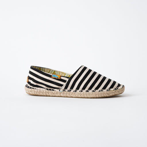 FINAL SALE: Striped Afridrilles - Black