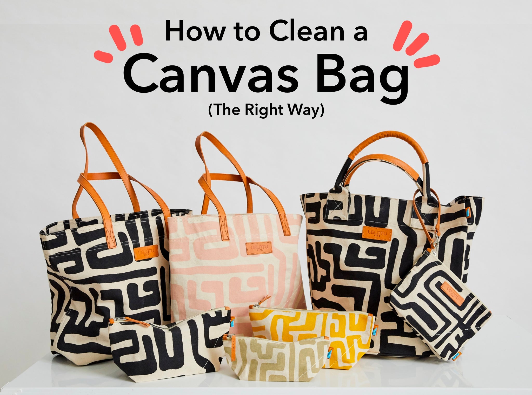 How To Clean A Canvas Bag (The Right Way!) – Ubuntu Life
