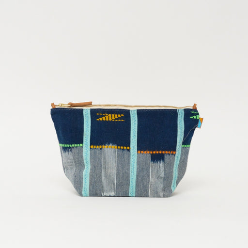 XLarge Convertible Pouch - African Baule Cloth #10